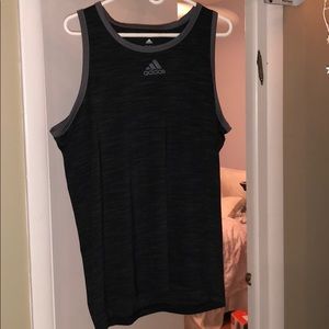 Adidas men’s black tank top